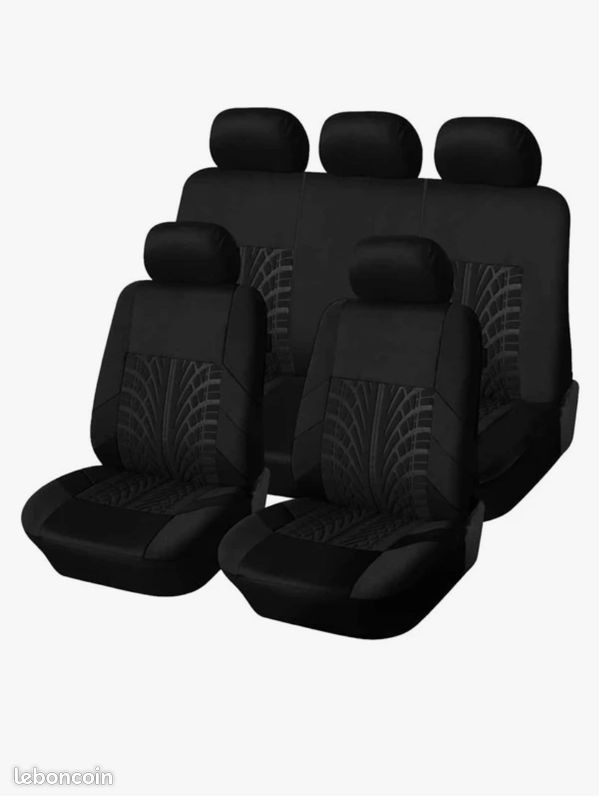 9 pièces Housse de siège pour voiture minimaliste (image 1)