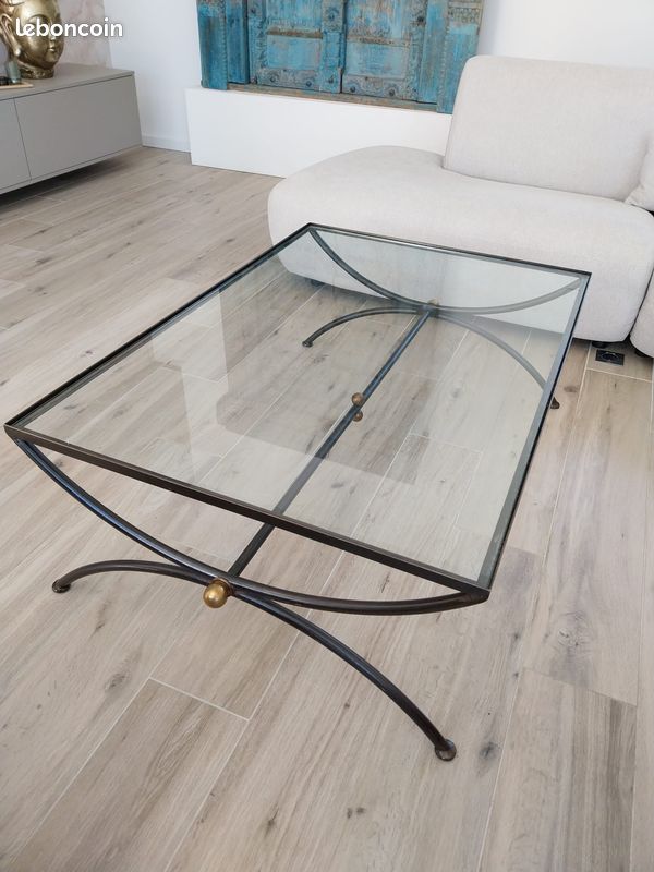 Table basse fer forge (image 4)