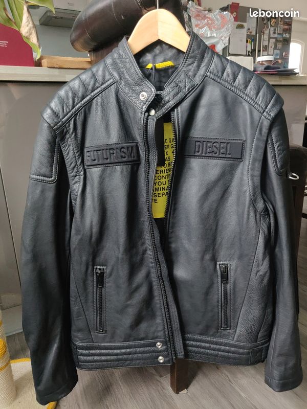 Veste cuir Diesel (image 1)