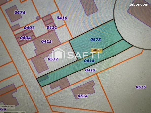 Terrain 1082 m² BETHUNE