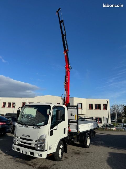 ISUZU M27 150cv BENNE ACIER + GRUE FASSI 53500 H.T (image 1)