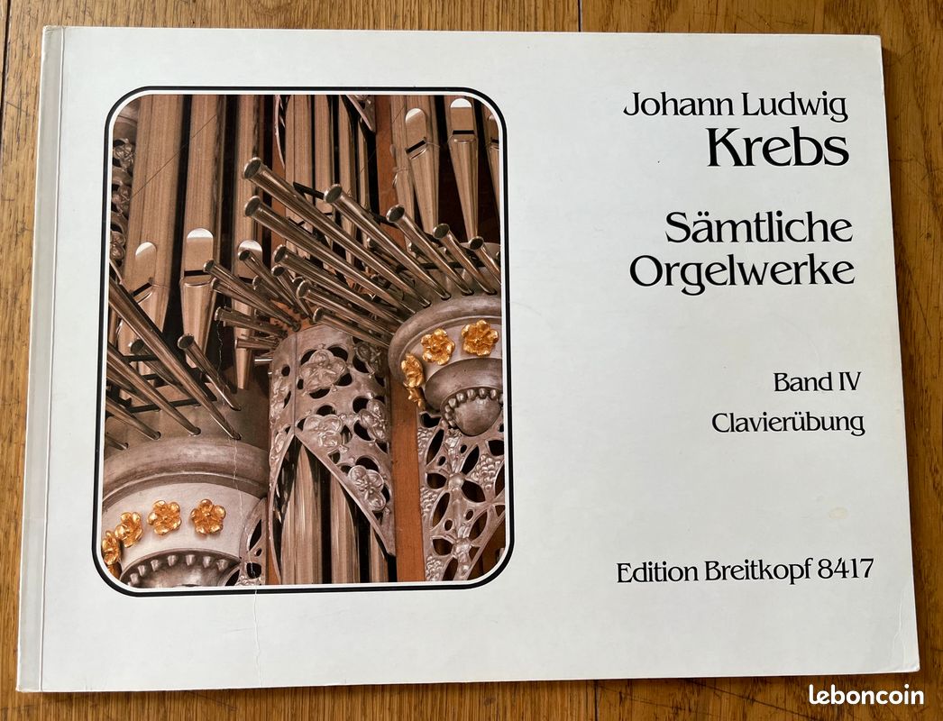 Ensemble de six partitions GIGOUT, REGER, KREBS, DEBUSSY, RAVEL (image 3)