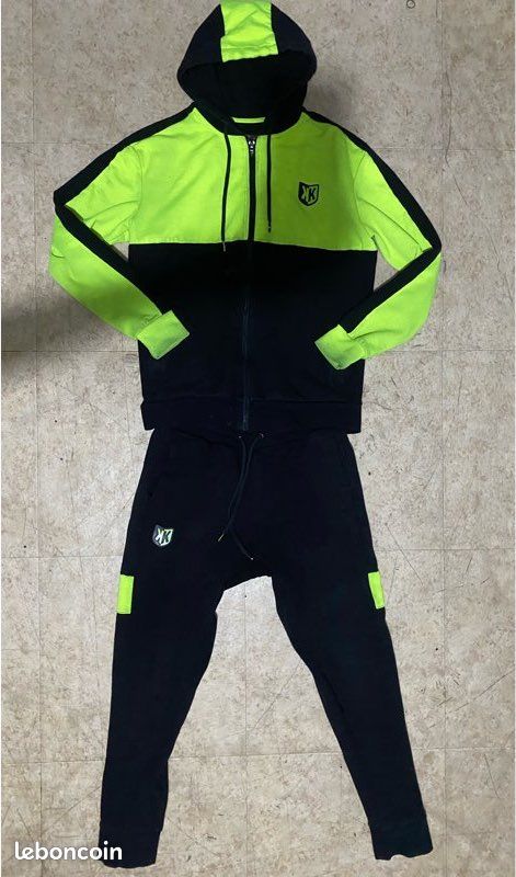 Et Noir Survetement Ftkr Survêtement FTKR/footkorner Noir/vert