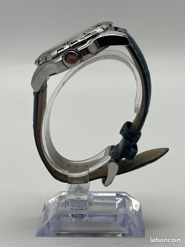 Montre homme Aigle style sport chic cadran bleu multifonction #E1 (image 5)