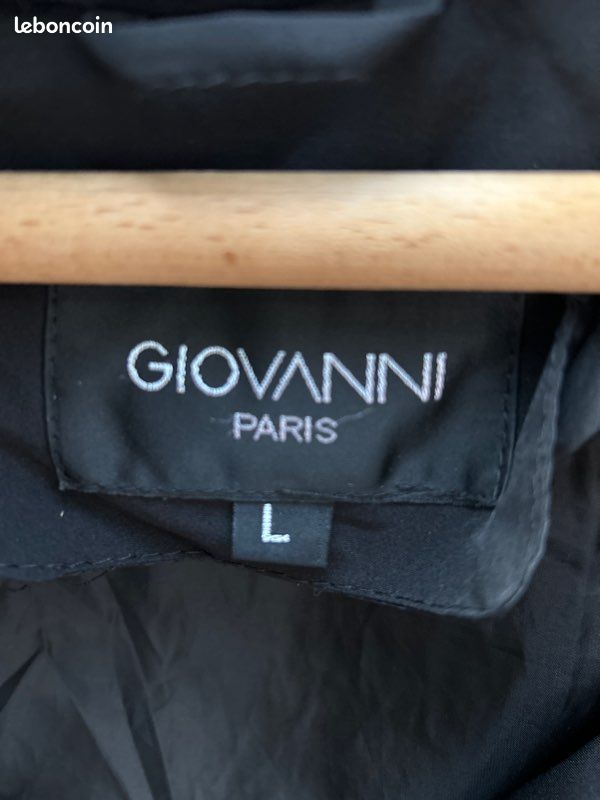 Manteau femme noir taille:L bon état (image 3)
