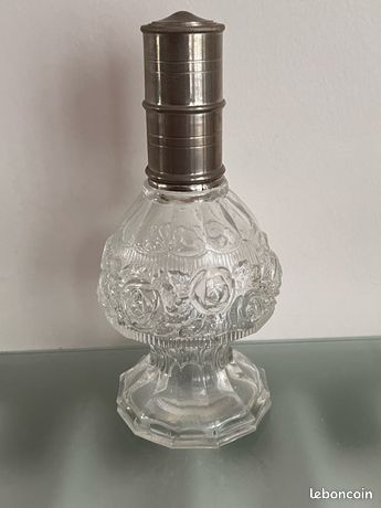 ANCIENNE LAMPE BERGER en Porcelaine Charles AHNRENFELDT Limoges 17 Cm