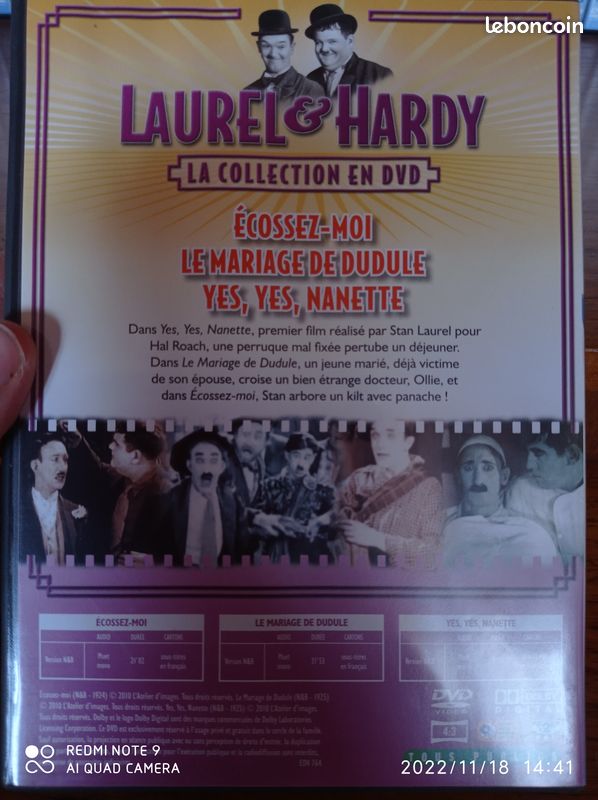 Lot coffret 48DVD Laurel et Hardy (image 3)