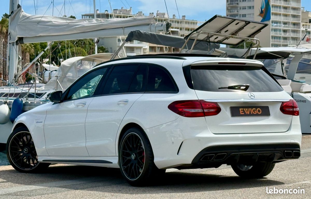 MERCEDES-BENZ CLASSE C C63 S AMG T 4.0 V8 BI-TURBO 510CH DCT + DE 20ke D'OPTIONS TO ECHAP SPORT CAM 360 FULL OPTIONS +++ (image 14)