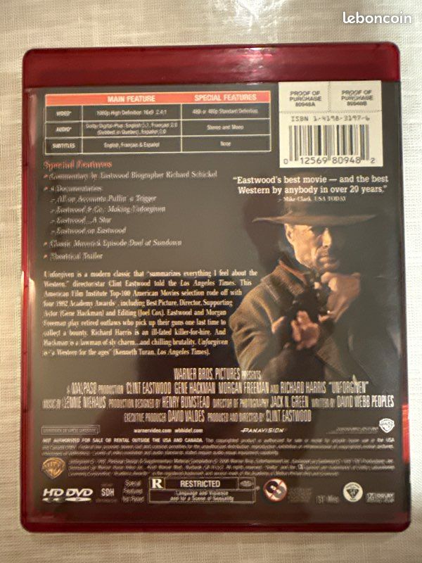 💿 Impitoyable HD-DVD (image 2)