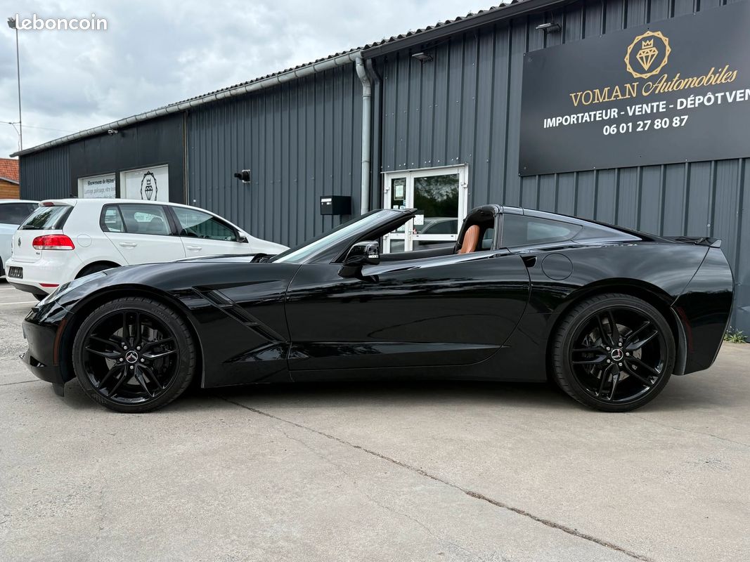 CHEVROLET CORVETTE COUPE Targa C7 Stingray 6.2 V8 466ch BVM7 3LT (image 9)