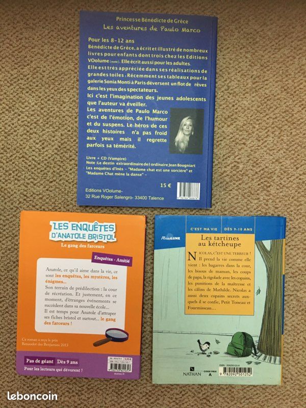 Lot lecture enfant livres et livrets pédagogiques – de 7 à 11 ans - le lot de 10 articles = 6 euros (image 3)