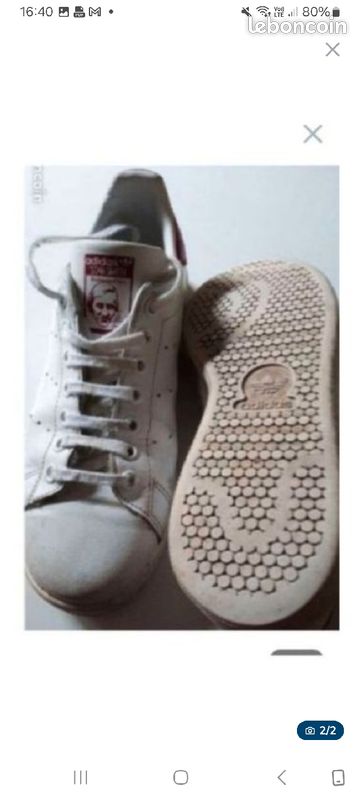 Basket adidas stan smith p38 (image 2)