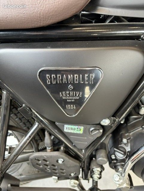Moto 125 archive scrambler sp - 63 km - garantie 1 an (image 5)