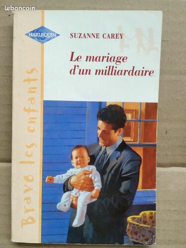 [Livre] Suzanne Carey Le mariage d'un milliardaire harlequin - Bon état (image 1)