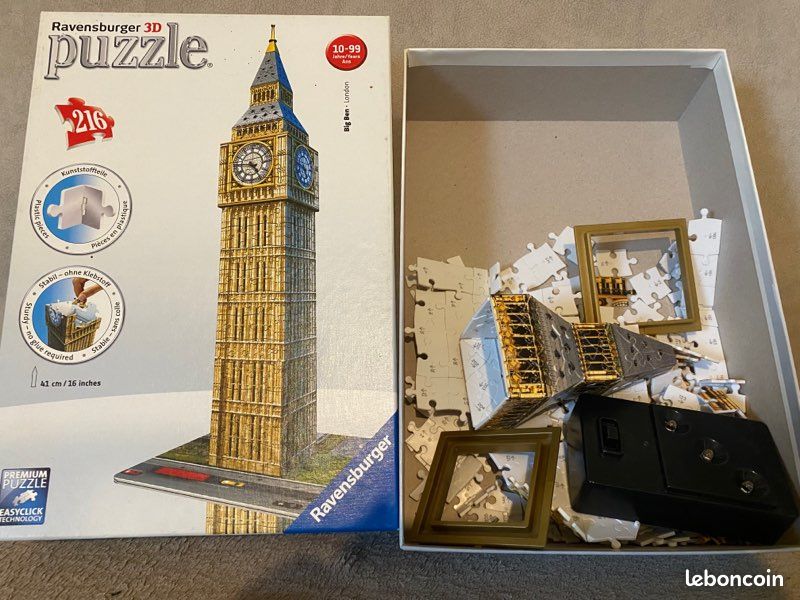 Puzzle 3D Big Ben (image 2)