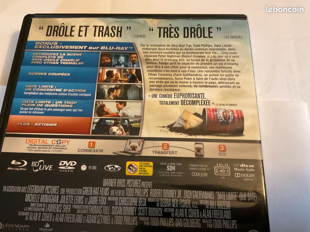 355 /. Blu ray seulement.< date limite>Film drôle et trash. .( 2011. ) (image 2)