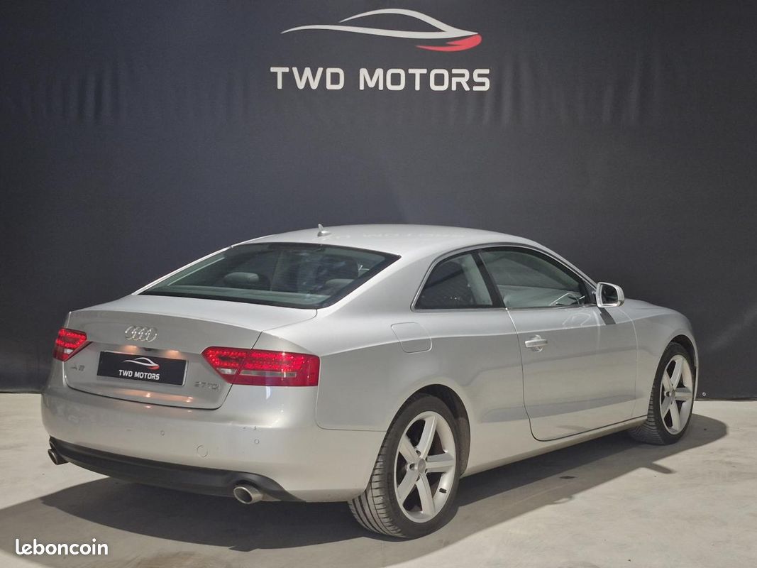 AUDI A5 2.7 V6 TDI - 190 - BVA Multitronic Ambition Luxe SIEGES VENTILES/CHAUFFANT (image 2)