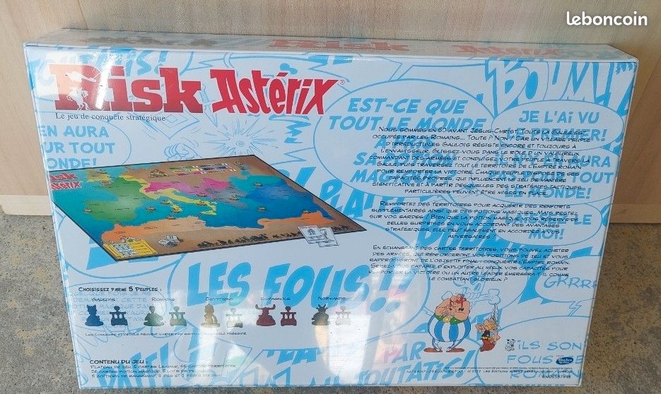 Jeu De Société RISK Astérix - Édition Spéciale, Neuf Sous Blister - À Partir De 12 Ans