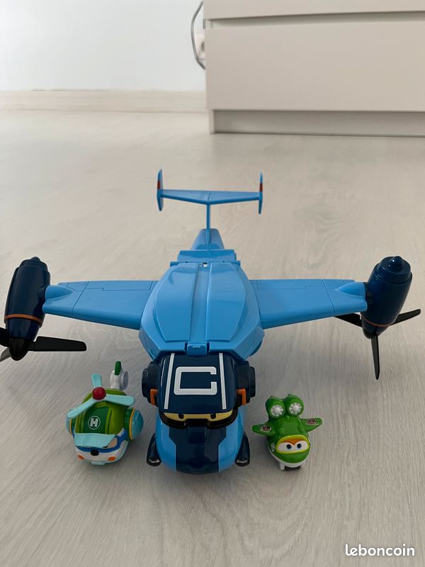 Robocar Poli Carry Carrier Avion Car Transportation Car Plane - Jouet de jeu Robocar Poli Carry Carrier Avion Car Transportation Car Plane - Jouet de jeu