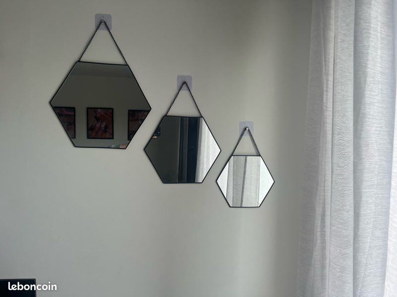 3 miroirs muraux décoration (image 1)