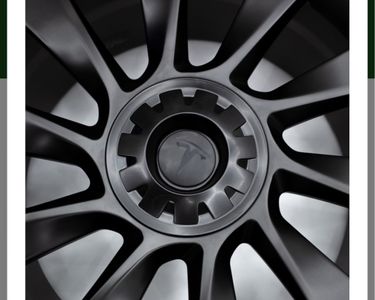 Rajout centre de roue jantes Induction pour Tesla Model Y