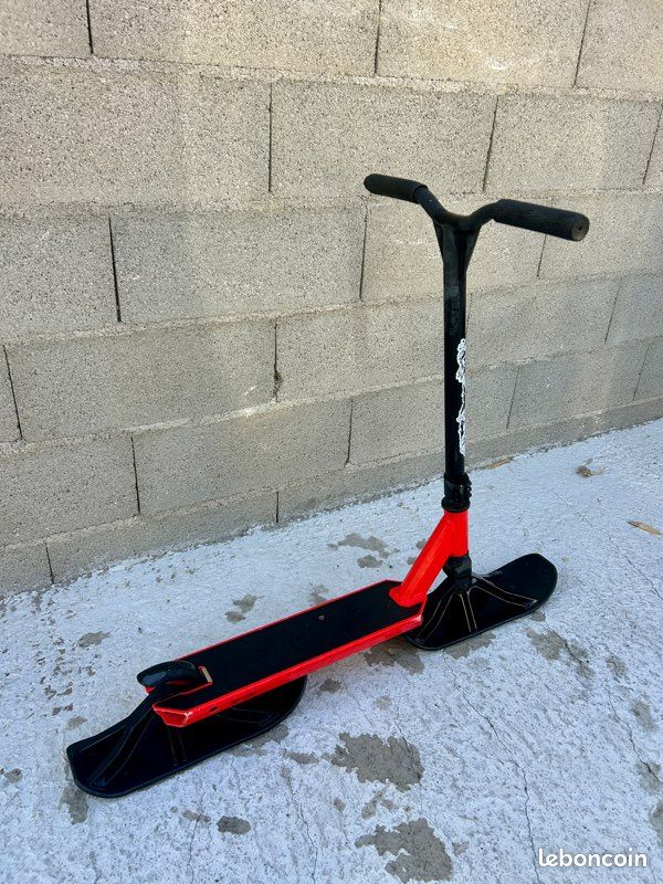 Trottinette Oxelo MF ONE + kit neige SnowPad + roues – 2 en 1 (image 6)