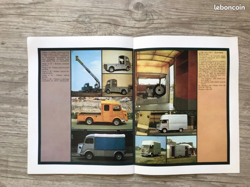 Dépliant publicitaire Citroën 1000 - 1600 HY (image 8)
