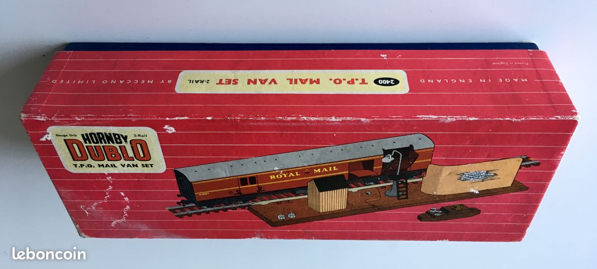 Hornby Dublo Wagon Royal Mail TPO - Réf 2400 Avec Boîte Jouef - Complet