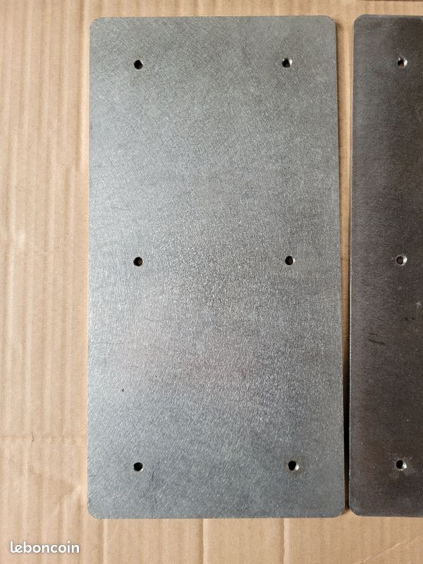 Plaque inox 200mm x400mm chutes (image 2)