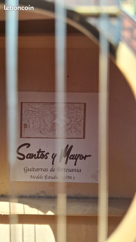 Guitare acoustique Santos y mayor (image 2)