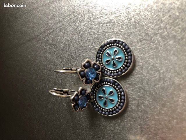 Boucle d'oreille fantaisie (image 3)
