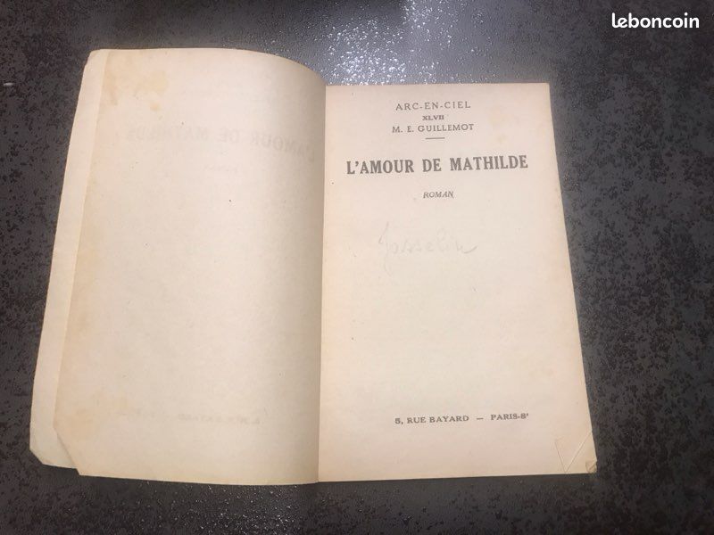 Livre l amour de Mathilde (image 2)