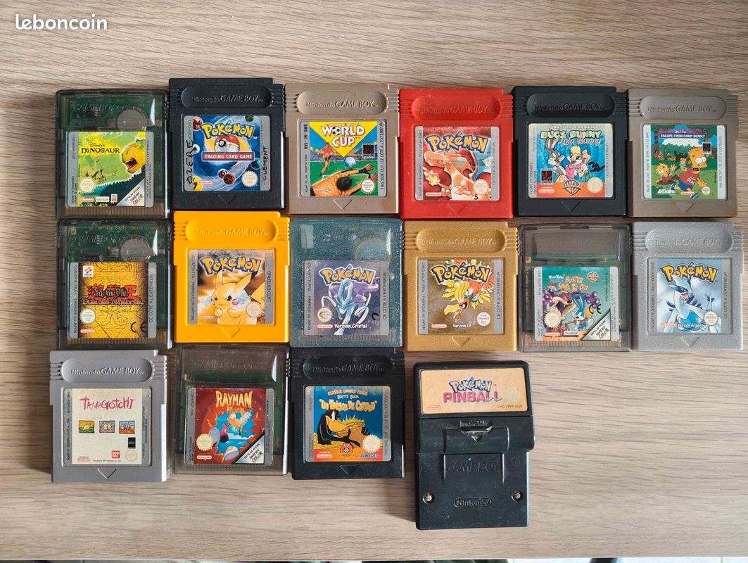 Lot De Jeux Game Boy, Game Boy Color Et Game Boy Advance - Nintendo