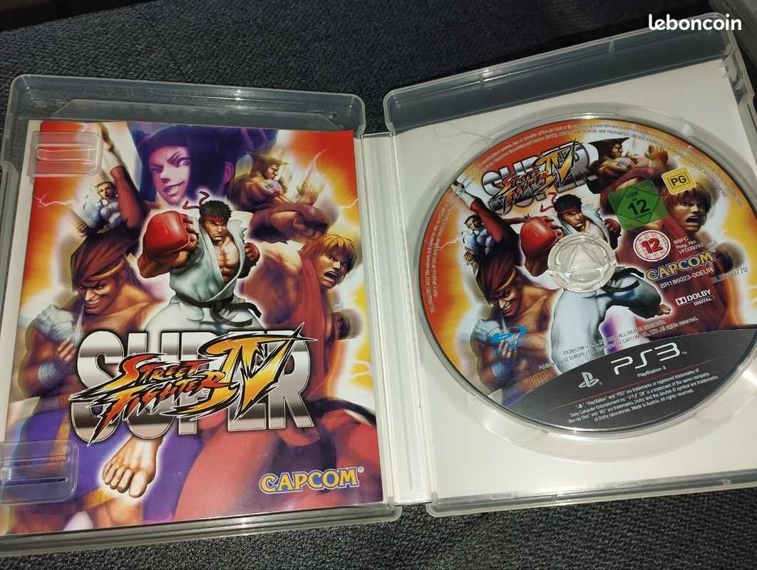 Jeu PS3 Super Street Fighter IV - Version FR D'occasion - Bon état - Capcom