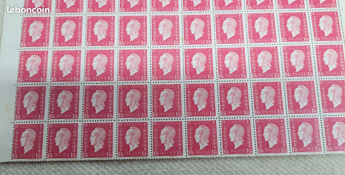 Timbre France – Caisse D'Amortissement N°275 – 40c+10c Olive – Neuf Avec Trace De Charnière