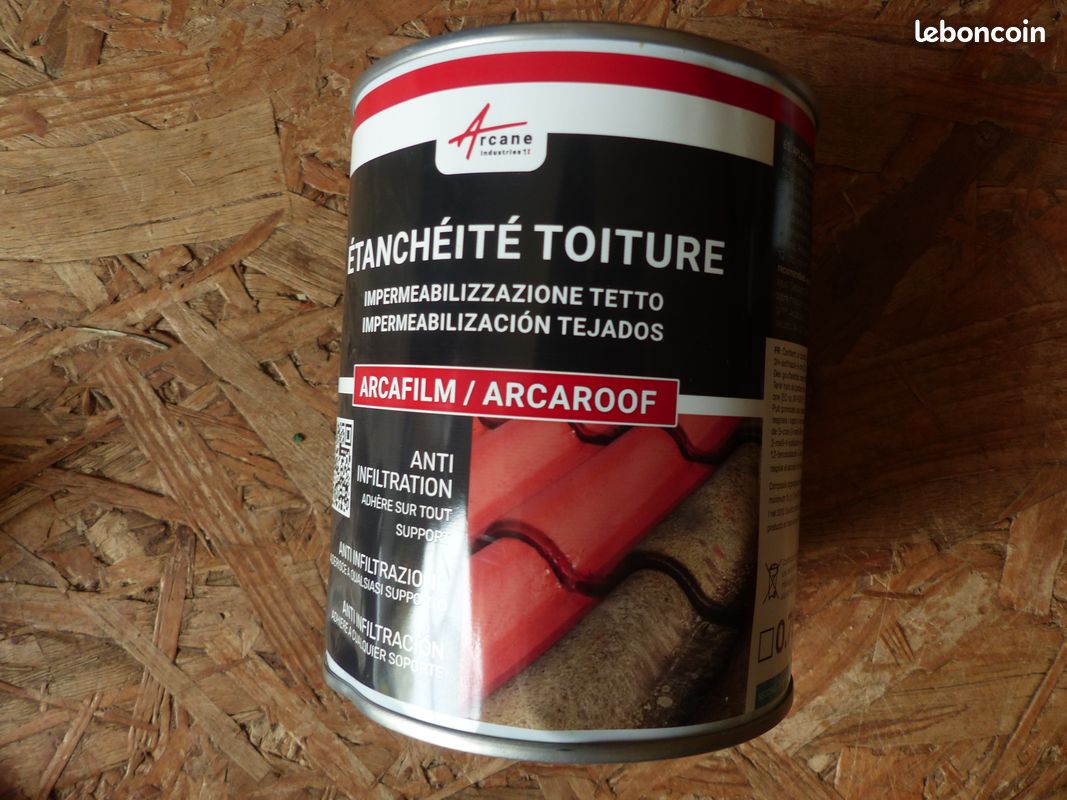 étanchéité toiture, fuites, arcafilm la solution de réparation