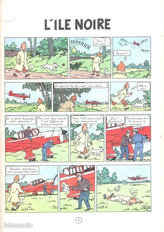 Hergé " Les aventures de Tintin " N° 12 à 13 (image 13)