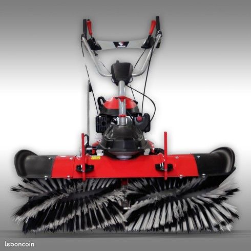 Balayeuse Jansen MKB-500 E + Lame de déneigement, Bac & Démarreur électrique (image 2)