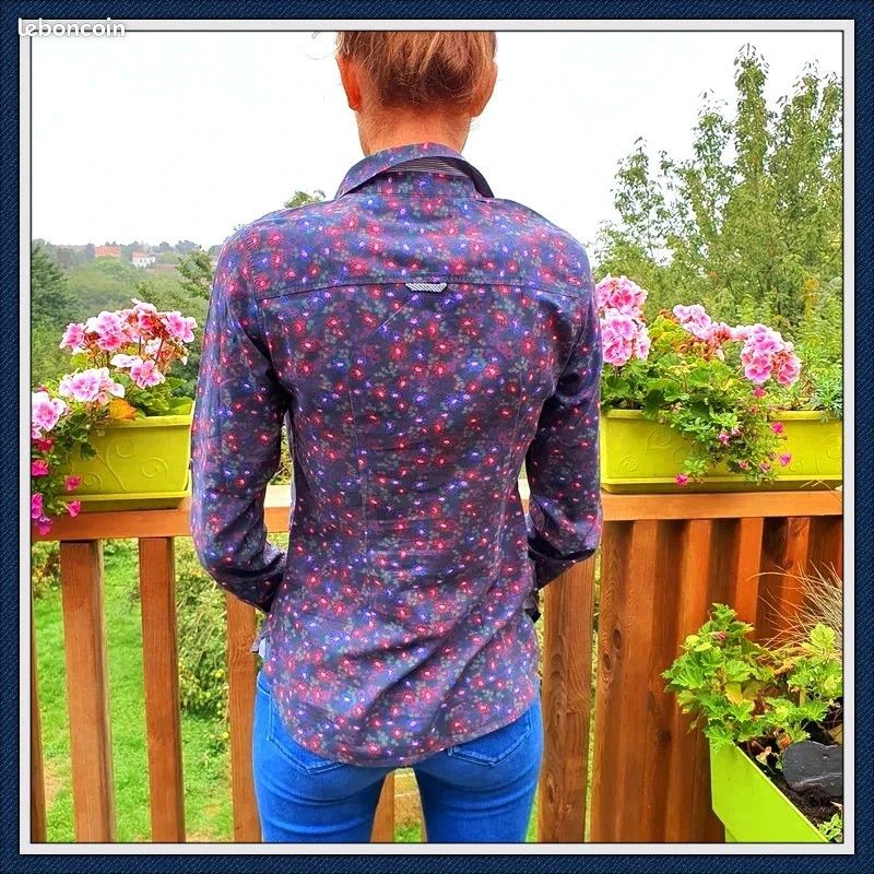 Tommy Hilfiger belle chemise chemisier femme taille soit XS 34