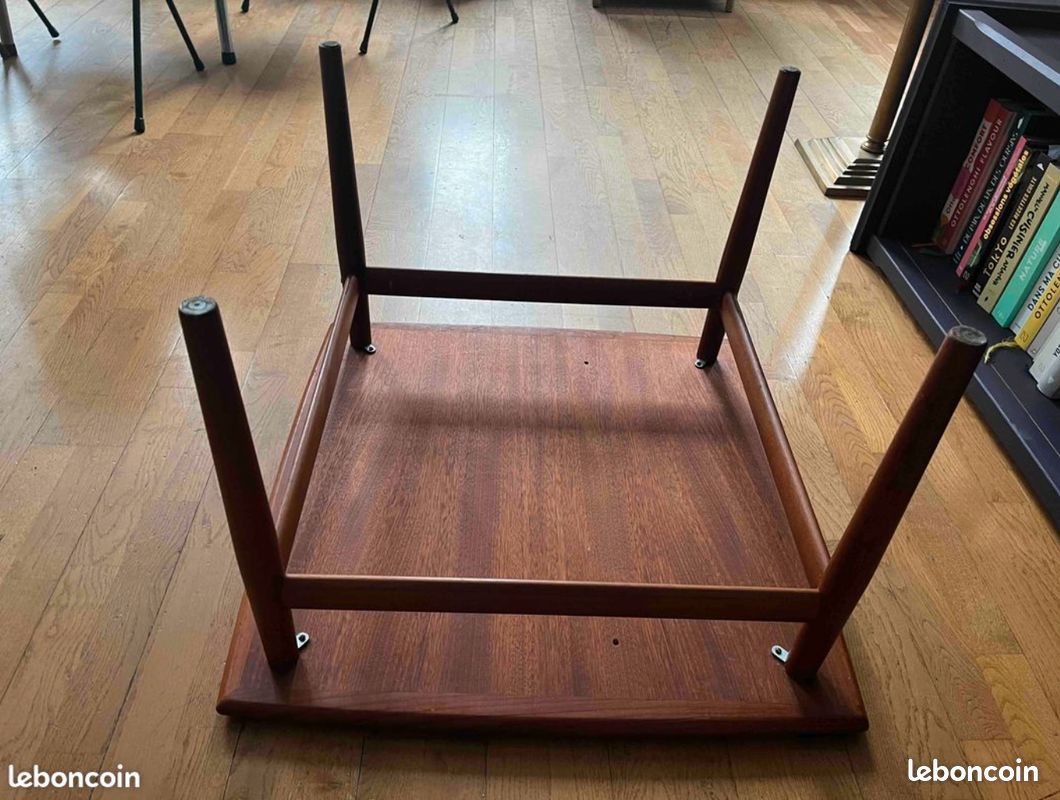 Table basse en Teck par Grete Jalk pour Glostrup Mobelfabrik, Danemard, 1960 (image 6)
