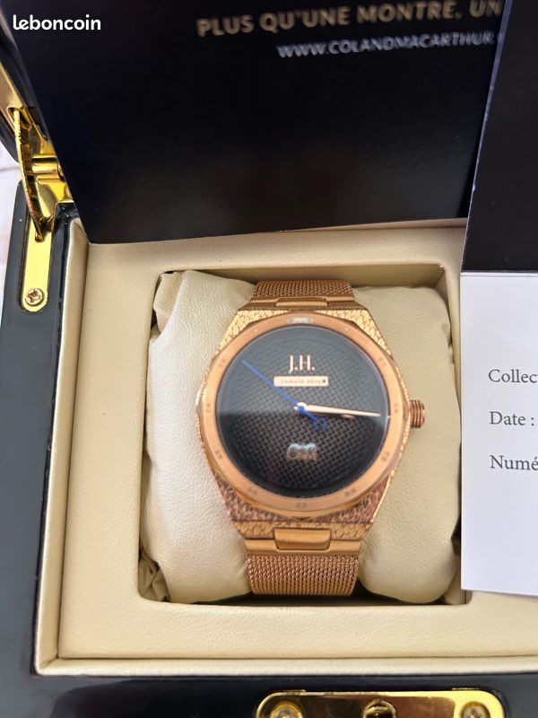 Montre Col Mac Arthur Johnny Hallyday Montres Bijoux