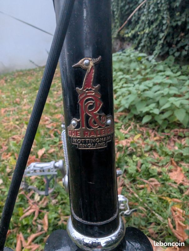 Vélo De Course Raleigh 531 Reynolds, Cadre Acier Rouge, 56cm, Années 80