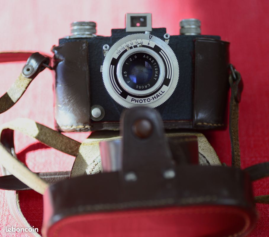 Appareil photo à film réutilisable - Vintage - 35mm - Flash intégré - Couleur blanche
