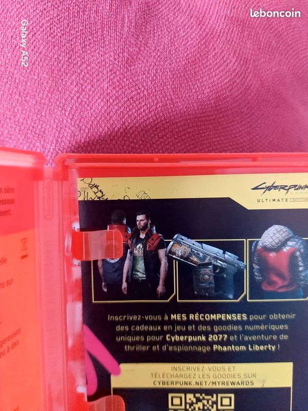 Cyberpunk 2077 goodies Switch 2 NEUF (image 2)