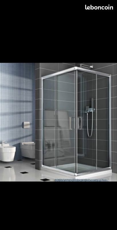 Parois de douche 75x90 H185 (image 2)