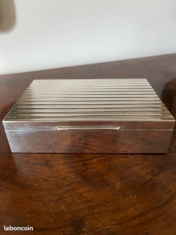 Boîte à cigarette en argent, puiforcat (image 1)