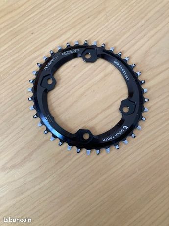Plateau Shimano Biopace 52 Dents - 130 BCD - Vintage NOS - Argenté - Japon