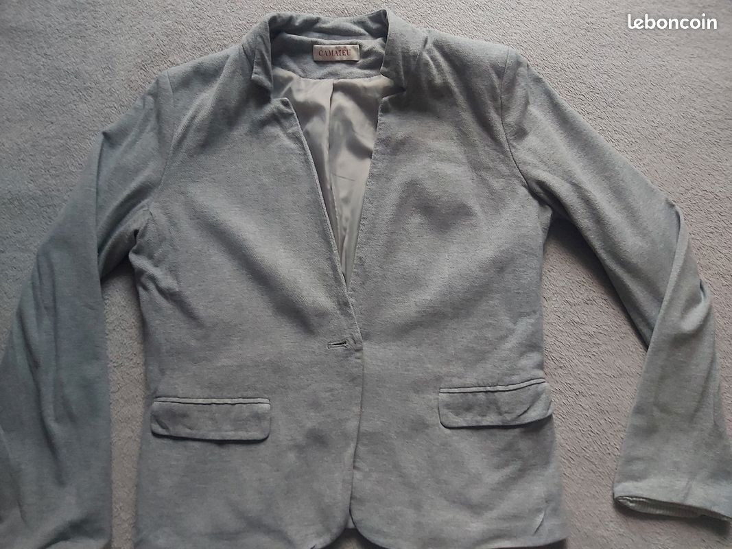 Veste Grise Femme (image 1)