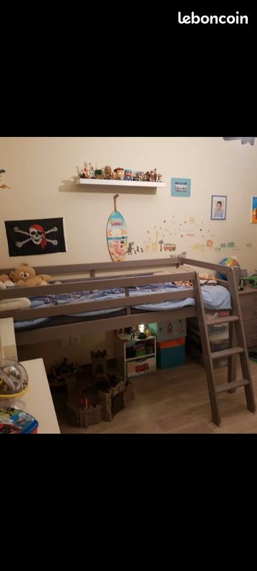 Lit mi-hauteur (image 2)