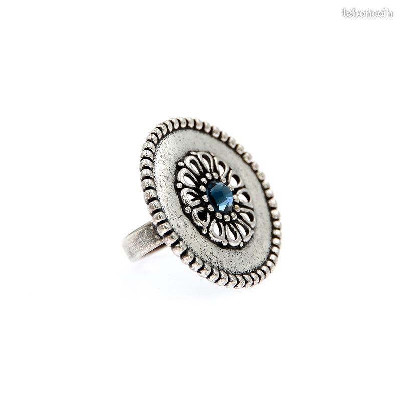 Bague Originale Scooter En Alliage Argenté - Taille 52 - Occasion Bon état - Idéal Cadeau